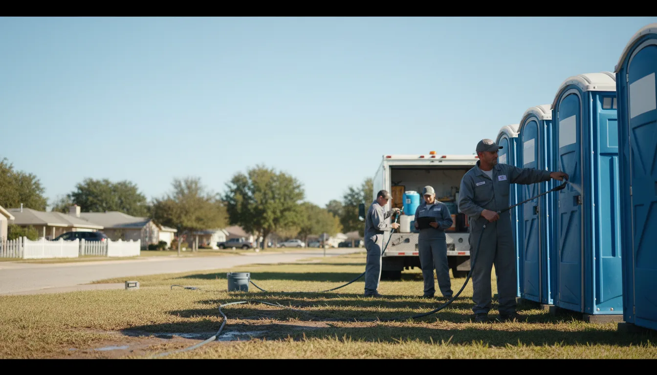 Long-Term Portable Toilet Rental in Sharon, KS near me